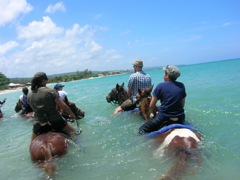 Riding in Runaway Bay